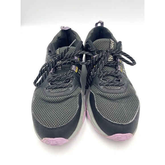 Asics Gel Venture 8 Womens Running Shoe Sneaker Black Purple Size 9 - Picture 2 of 9